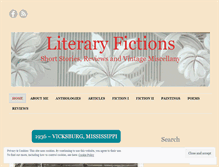 Tablet Screenshot of literaryfictions.com